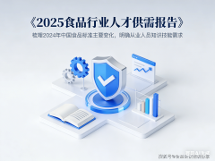 <strong>《2025食物行业人才供需演讲》 2024年我国</strong>